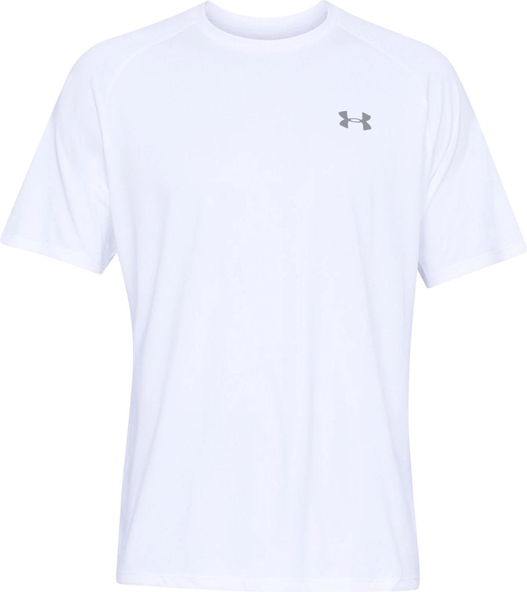 Under armour ua tech 2.0 ss tee-wht Camiseta deportiva para hombre - blanco - gris nublado