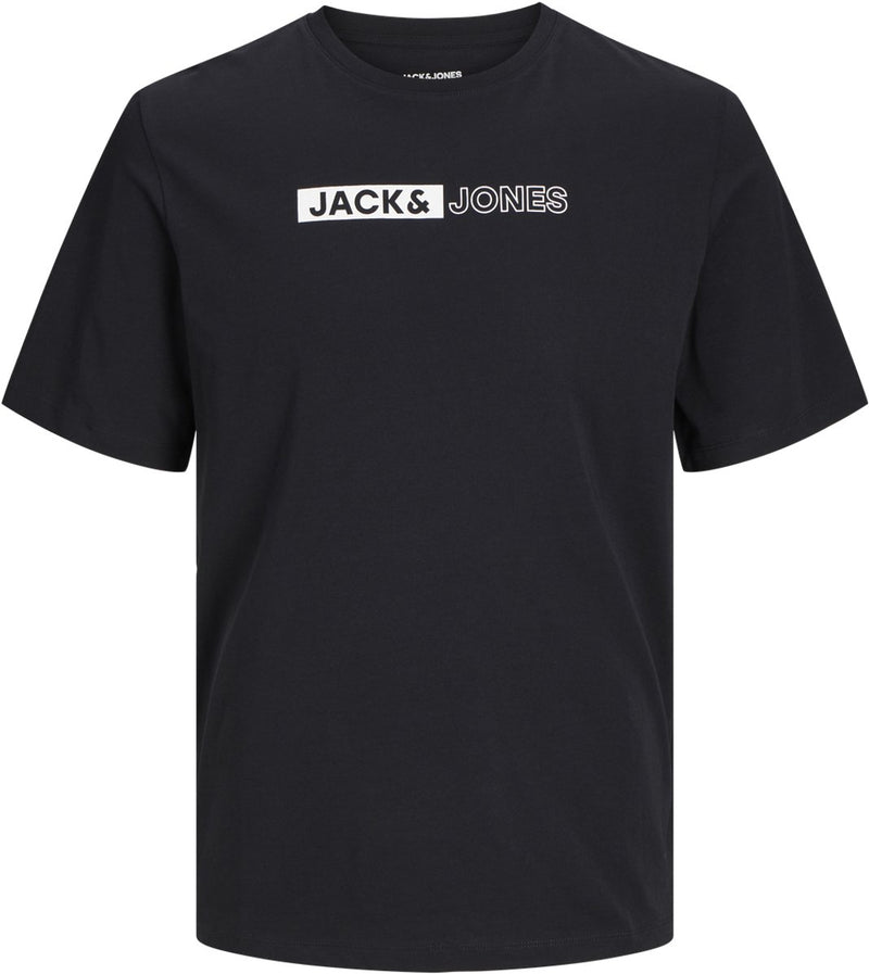 Jack Jones Jack Jones Plus Jjecorp Logo Tee Play SS O-N Noos Pls T-shirt da uomo - Nero Play 5