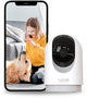 Telecamera di sicurezza da interno Calex - 2k - pan tilt - telecamera ip wifi - telecamera di sicurezza intelligente con visione notturna - audio bidirezionale con tracciamento automatico - bianca