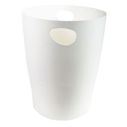 Pattumiera exacompta ecobin bianco 15 l