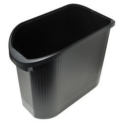 Pattumiera exacompta topline nero 26 l
