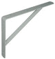 1013893 - soporte estante reforzado blanco 200x300mm | 10 piezas