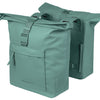 Basil dubbele fietstas brooklyn 41l 14 x 30 x 37 cm - groen