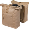 Basil bolsa doble para bicicleta brooklyn mik 41l 14 x 30 x 37 cm - arena