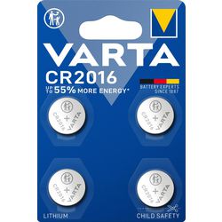 Batterie Varta Electronics CR2016 4 pezzi