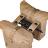 Basil bolsa doble para bicicleta brooklyn mik 41l 14 x 30 x 37 cm - arena