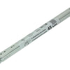 1013690 - par de guías para cajones con ruedas blanco 25kg 45cm | 5 piezas