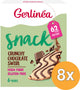 Gerlinea gerlinea - snack - snack bar - remolino de chocolate - 8 x 78 gr