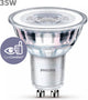 Philips led spot - 35 w - gu10 - koelwit licht