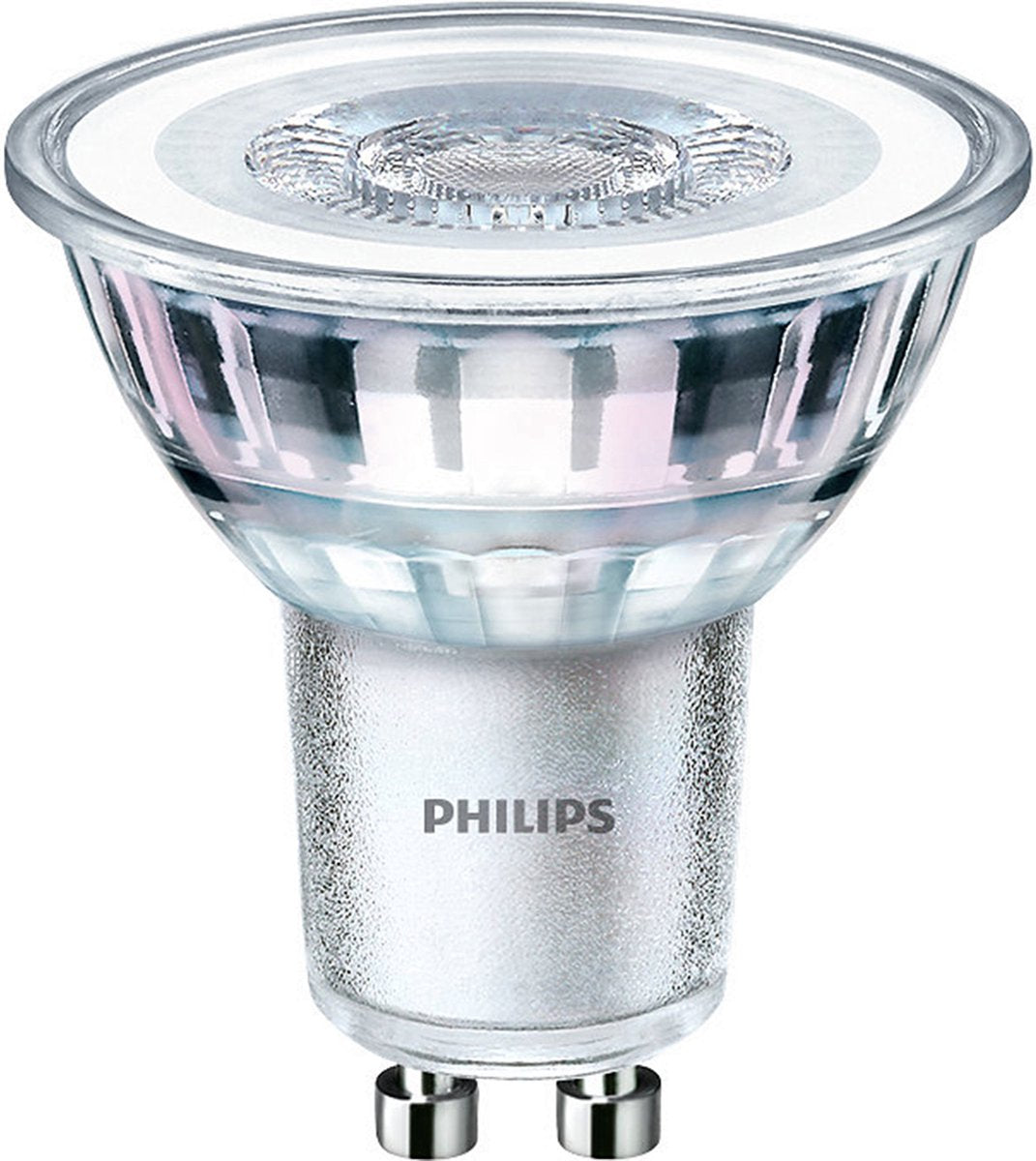 Interruttore di scena spot LED Philips - 50 w - gu10 - luce bianca calda - 2 pezzi