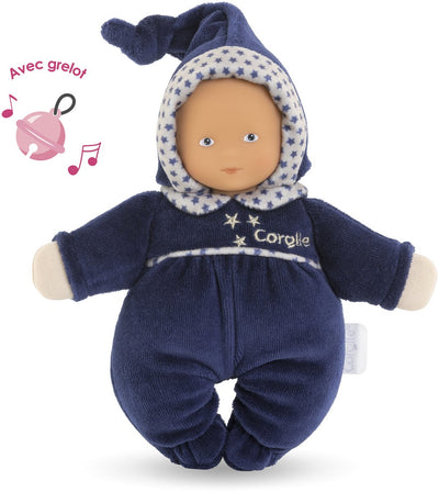 Corolle Mon Doudou Babidoux Navy Blue Dreams Babypop, 20 cm