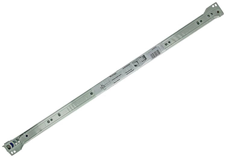 1013693 - par de guías para cajones con ruedas blanco 25kg 60cm | 5 piezas