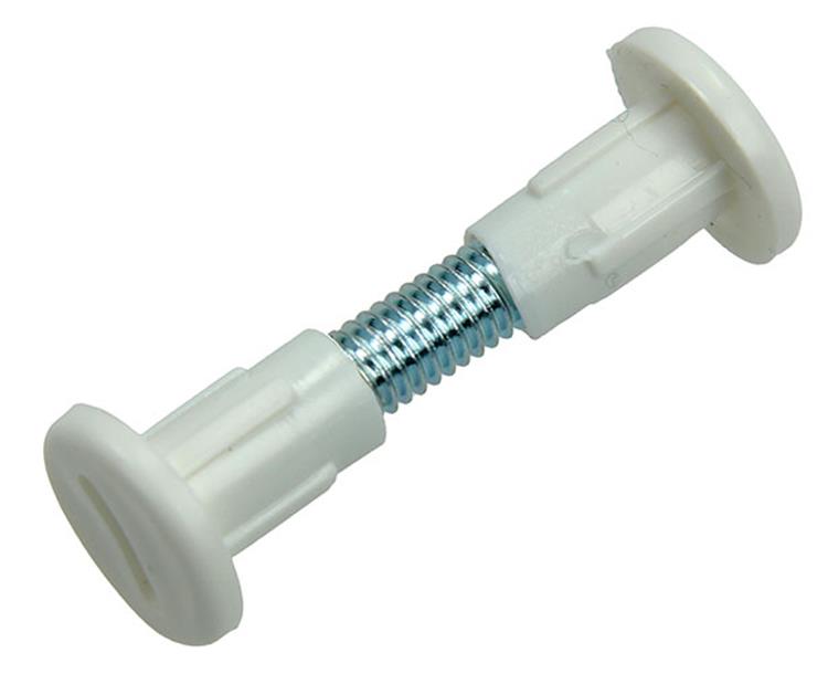 Mack 1013891 - 5 tornillos de conexión blancos 30-40mm | 10 piezas