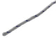 Mack 1014931 - filo pp intrecciato bianco blu 3mm 20m | 5 pezzi