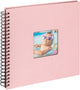 Walther sa-110-br fun baby selection - spiraal album - formaat 30 x 30 cm - roze