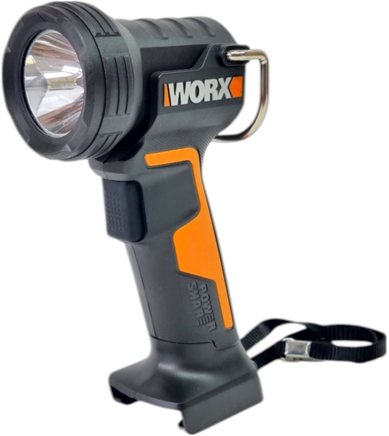 Worx wx 025.9 linterna LED a batería 20 v 160 350 lm solo - sin batería, sin cargador