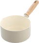 Pentola a induzione in ceramica Greenchef Nordics senza coperchio 16 cm - 1,5 l - senza PFAS - senza PFAS - padella a induzione - lavabile in lavastoviglie - utilizzabile in forno fino a 160°C - rivestimento antiaderente in ceramica - panna