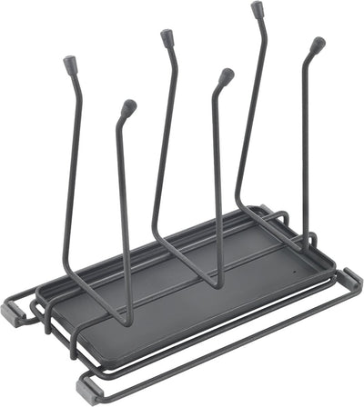 Drain rack bottles