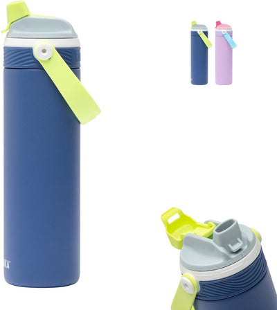 Botella aislante Kambukka dupla 600 ml - botella de agua 2 en 1 - 100% a prueba de fugas - tormenta eléctrica