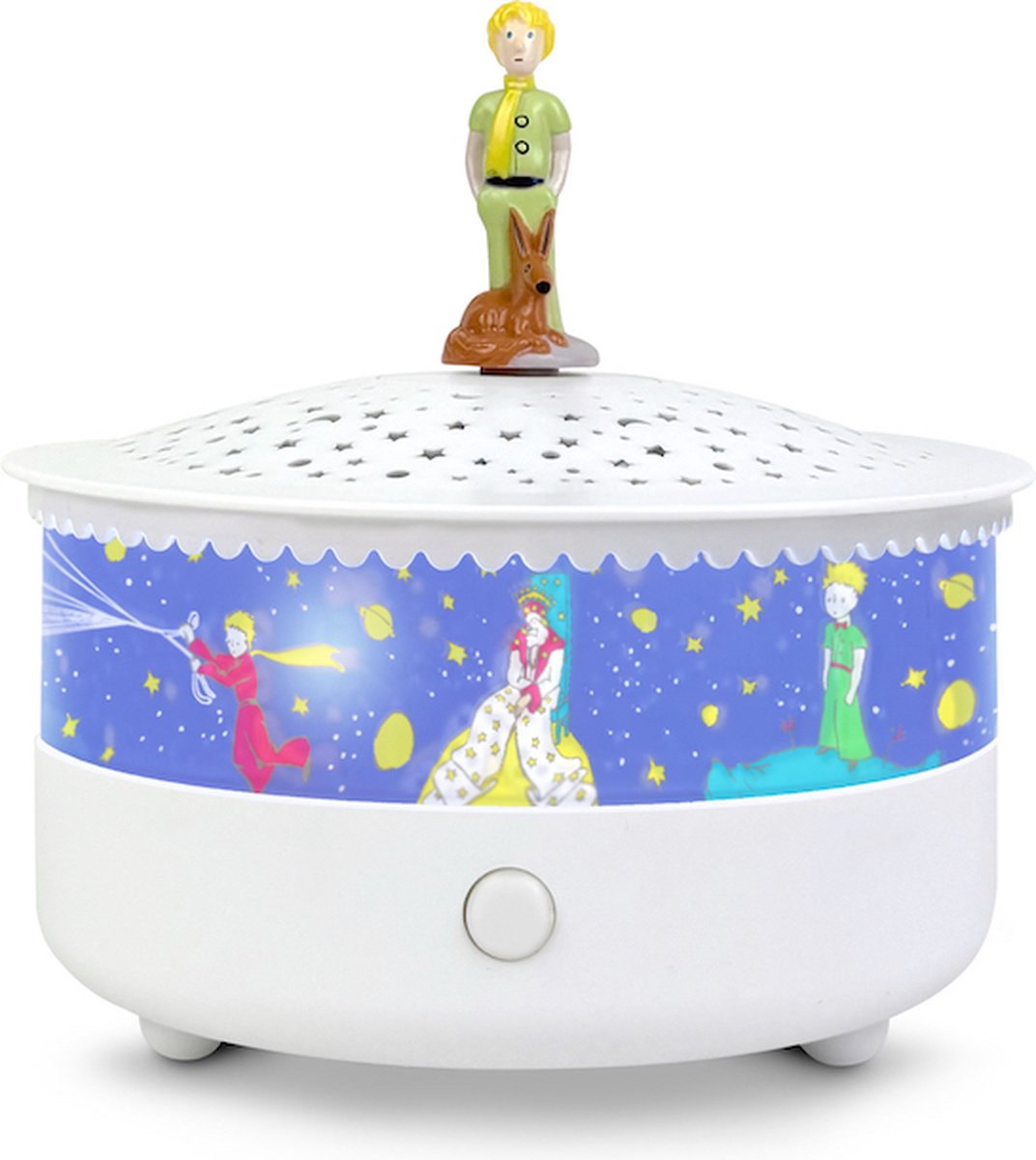 Proiettore stellare Trousselier il Piccolo Principe© con sensore di musica e pianto - incantevole cielo stellato per il tuo piccolo, spegnimento automatico e cavo USB incluso