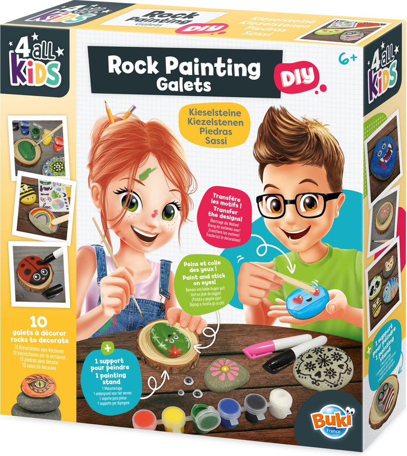 Buki france buki - pintar guijarros - pintar piedras - juguetes creativos