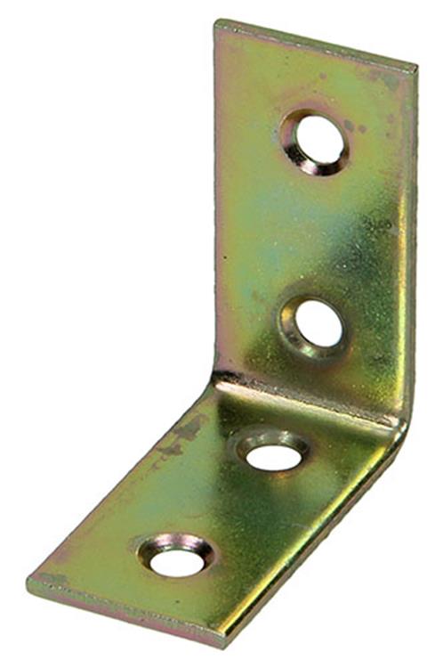 1014402 - anclaje esquinero chapado 40x40x20x2mm | 50 piezas