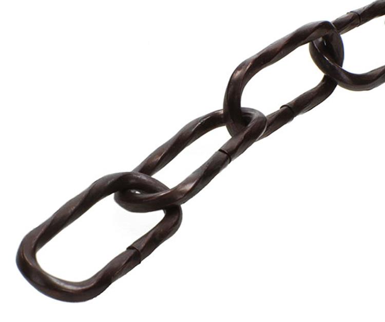 Mack 1015127 - cadena brillo retorcida 7 4 3.8x38mm 2m | 5 piezas
