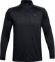 Maglia sportiva da uomo Under Armour ua tech 2.0 1 2 zip-blk - nera - antracite