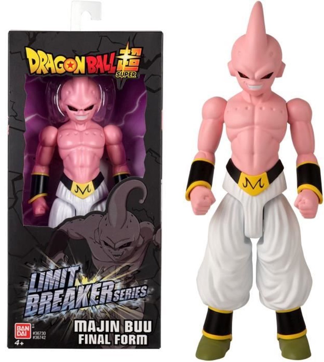 Bandai - dragon ball - figura gigante limit breaker - majin buu - licencia oficial - figura de acción majin buu - 36742