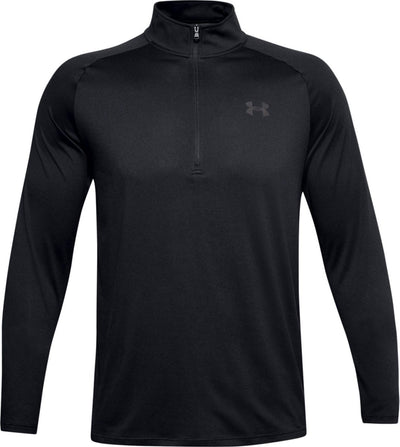 Maglia sportiva da uomo Under Armour ua tech 2.0 1 2 zip-blk - nera - antracite