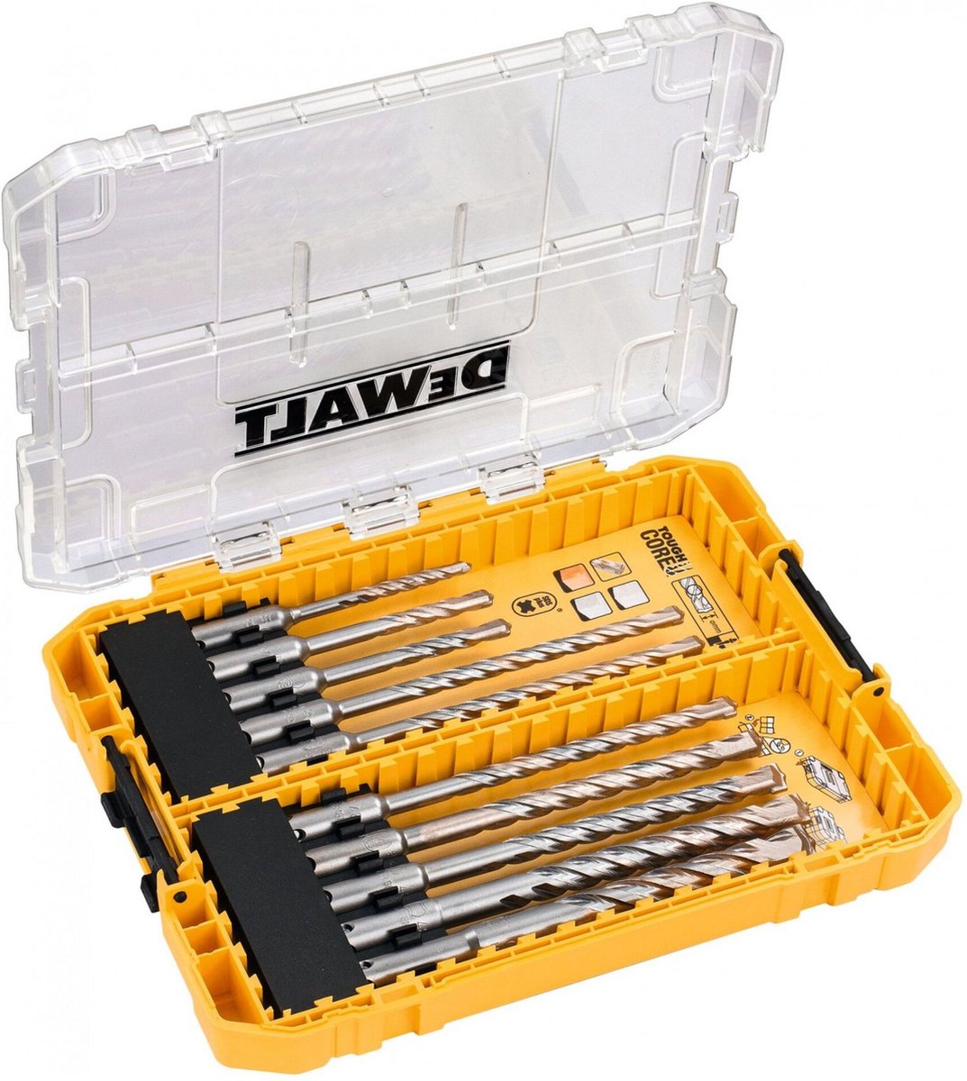 Accessori Dewalt dt70753 | sds-plus | set di punte | 10 pezzi | in casi difficili - dt70753-qz