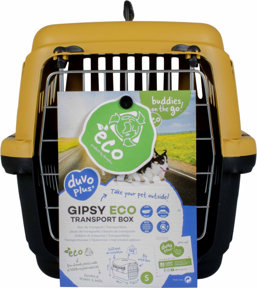 Duvo + gipsey eco scatola da trasporto miele s