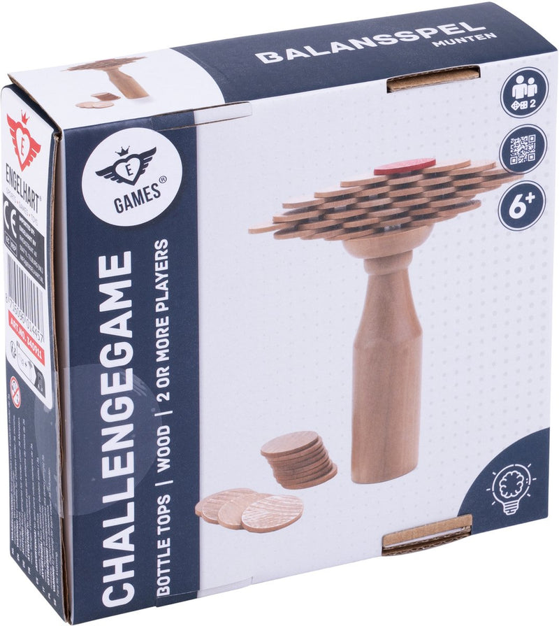 Gioco di equilibrio lungo campo con monete - gioco per 2 o più giocatori - coordinazione occhio-mano - gioco di abilità per bambini e adulti - cuore d'angelo