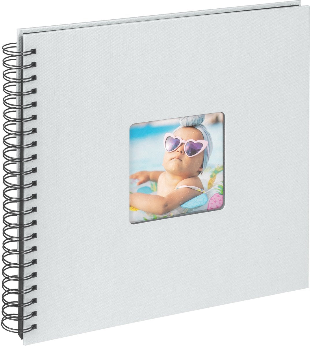Walther sa-110-bl fun baby selection - spiraal album - formaat 30 x 30 cm - lichtblauw