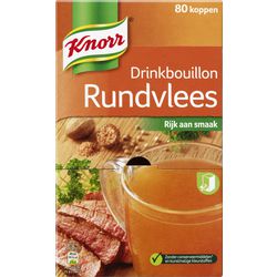 Caldo para beber knorr ternera 80 piezas