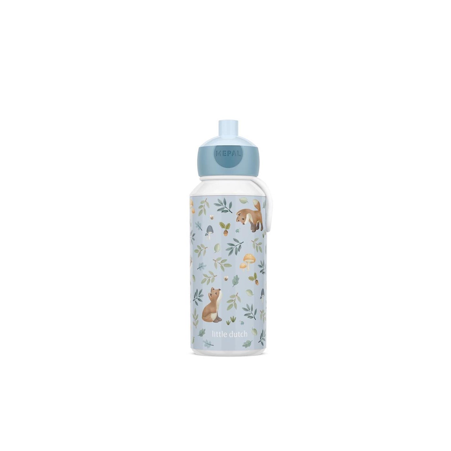 Botella Mepal pop-up campus 400 ml - amigos del bosque | 2 piezas