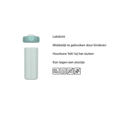 Mepal School Cup Campus 300 ml - Cool rosa