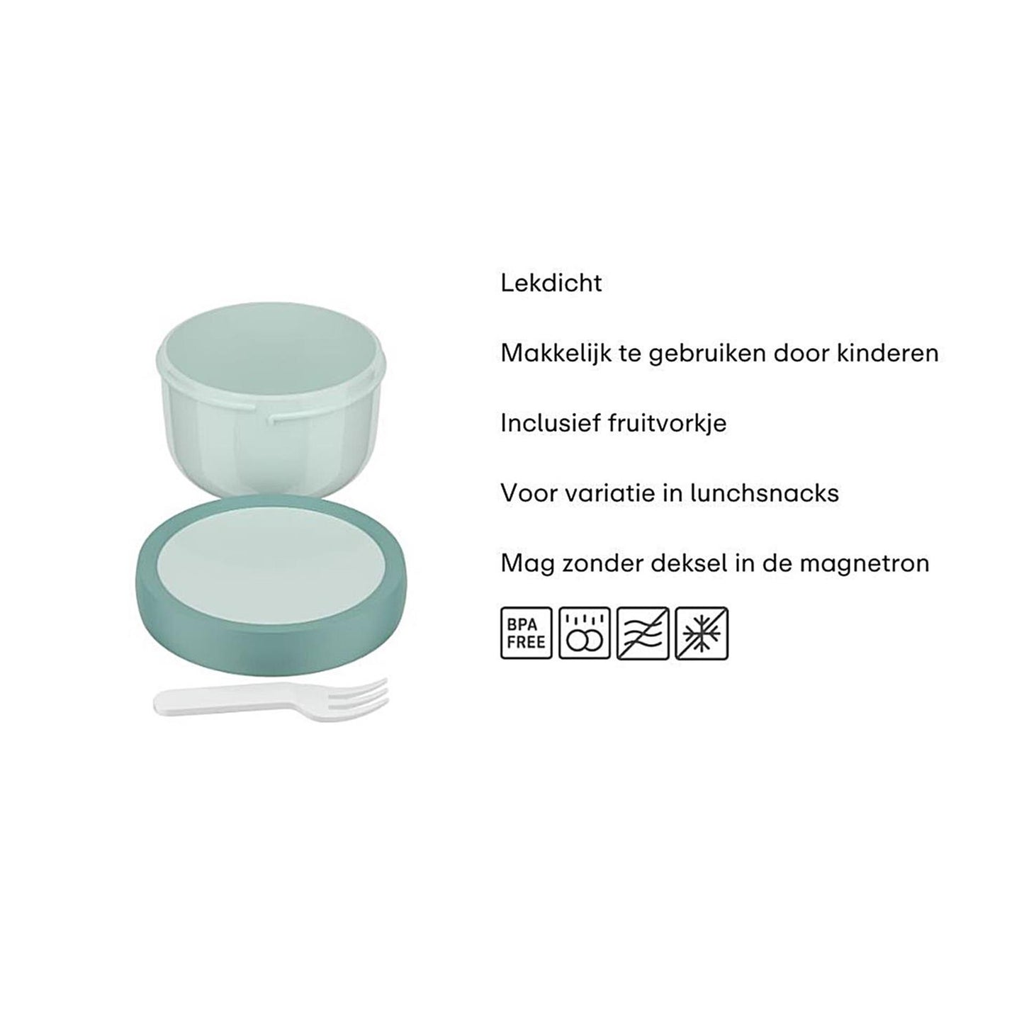 Mepal unicorn glow fruitbox campus 300ml