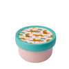 Mepal Campus Fruitbox leopard 300 ml di rosa verde