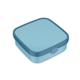Mepal bento lunchbox groot campus - 1.25 l - inclusief 2 uitneembare lekdichte bentobakjes vorkje - cool blue - afbeelding 1