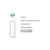 Mepal waterfles pop-up campus 500ml - cool blue