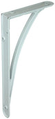 1015317 - suela cónica reforzada aluminio blanco 250x125 mm | 6 piezas