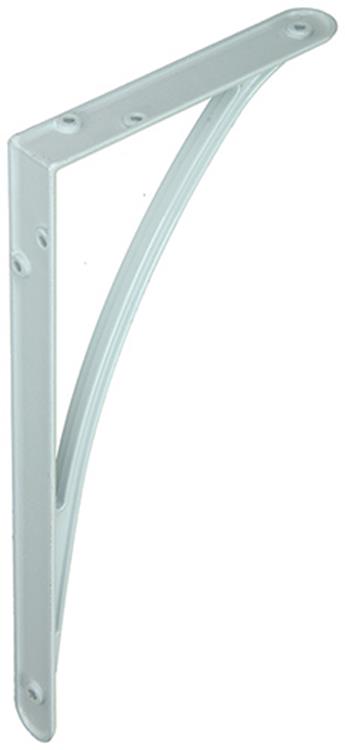 1015318 - suela cónica reforzada aluminio blanco 300x150 mm | 6 piezas