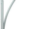 1015319 - suela cónica reforzada aluminio blanco 350x200 mm | 6 piezas