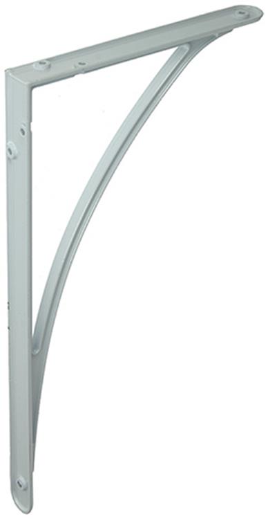 1015319 - suela cónica reforzada aluminio blanco 350x200 mm | 6 piezas