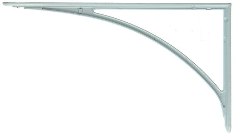 1015319 - suela cónica reforzada aluminio blanco 350x200 mm | 6 piezas