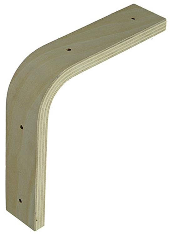 1015321 - consola contrachapado natural 140x140mm | 10 piezas
