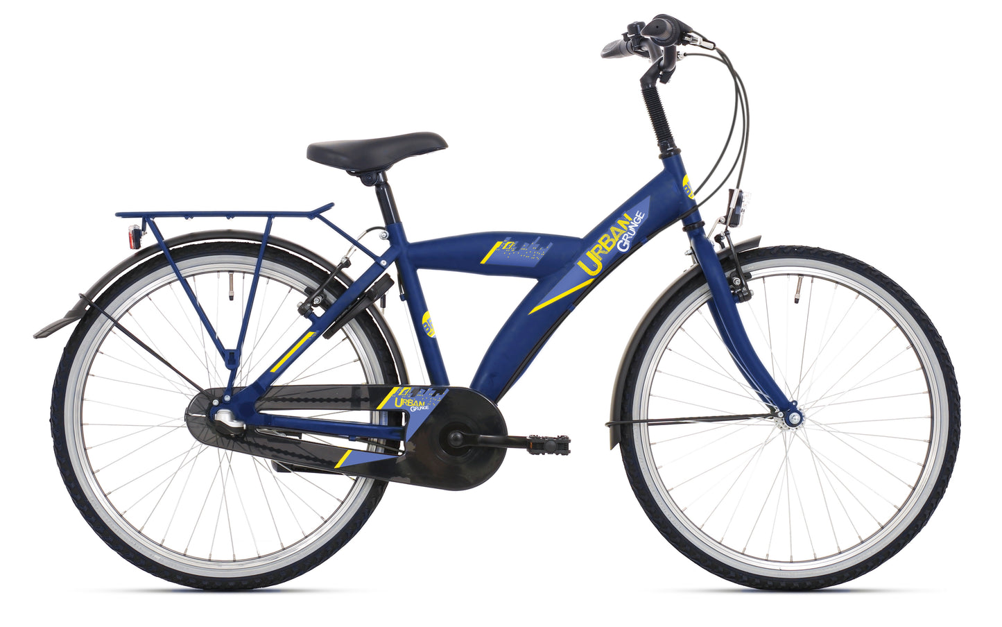 Bikefun bicicleta infantil urbana city 26 pulgadas con buje de freno nexus de 3 velocidades - azul cobalto mate
