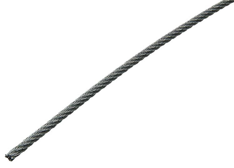 1015568 - cable acero galvanizado 7x7 100m 4mm ancho 160 kg din en 12385-4 | 100 piezas