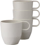 Mepal mug silueta - 4x 300 ml - tazza da caffè - bianco nordico